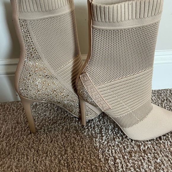 Steve Madden Maxwelle Pointed Knit Boot - Picture 6 of 6